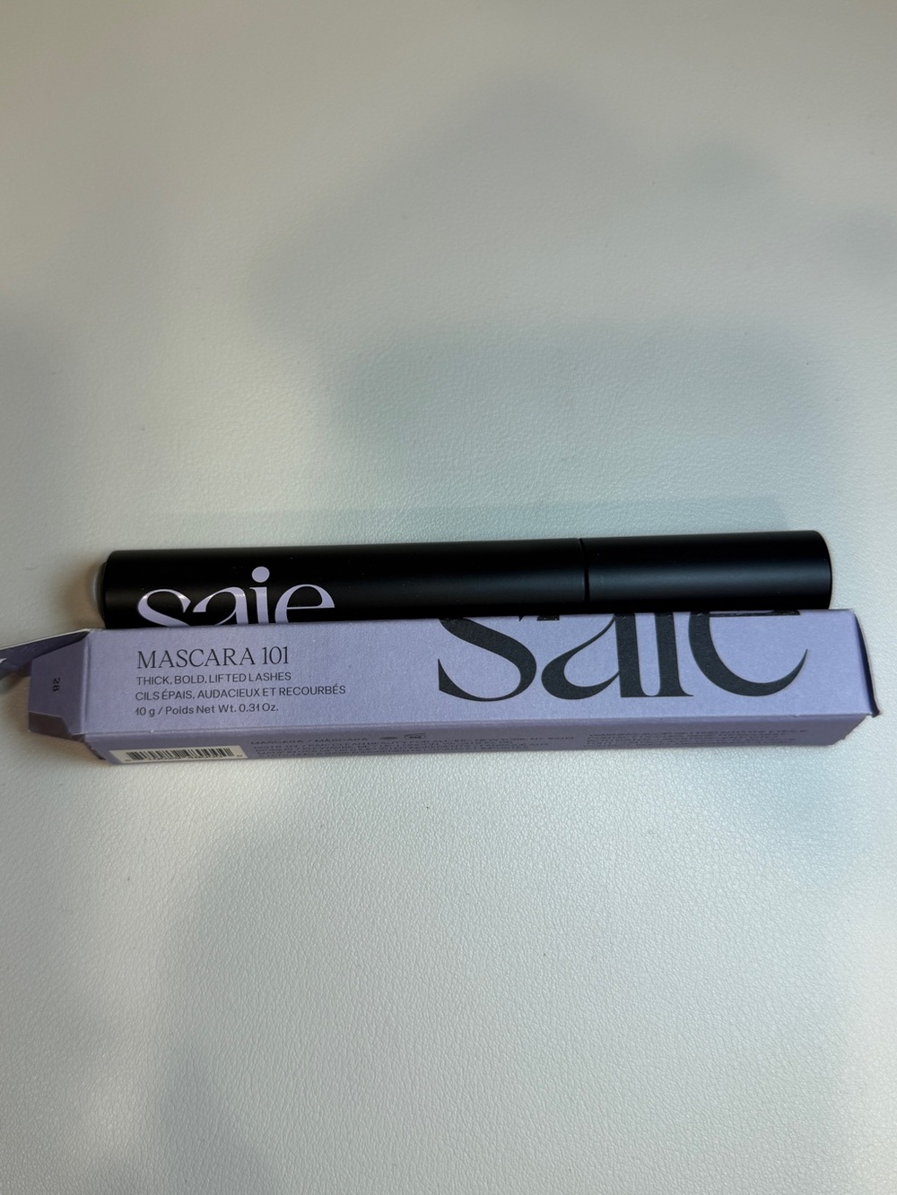 Saie Mascara 101 Thick Bold Lifted Lashes Black